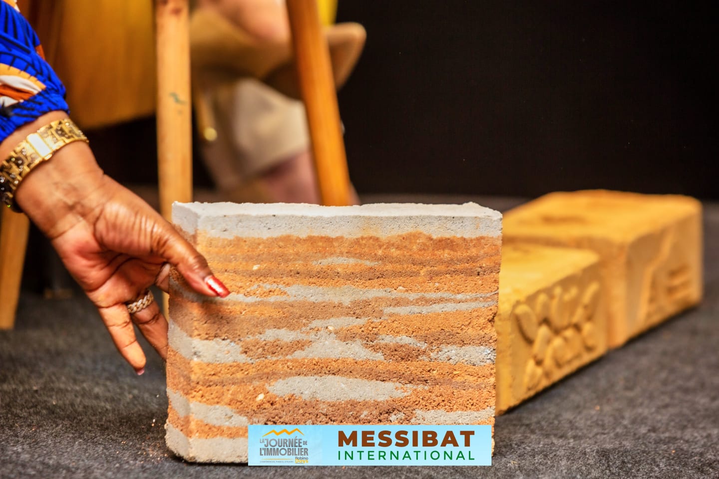 Échantillon de pisé présenté par Messibat